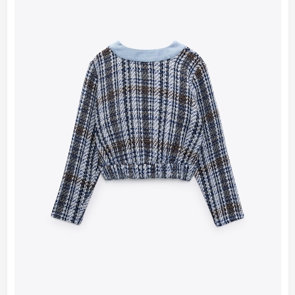 ✨Brand new Zara Combination Textured Crop Top(ONLY) - Picture 3 of 7